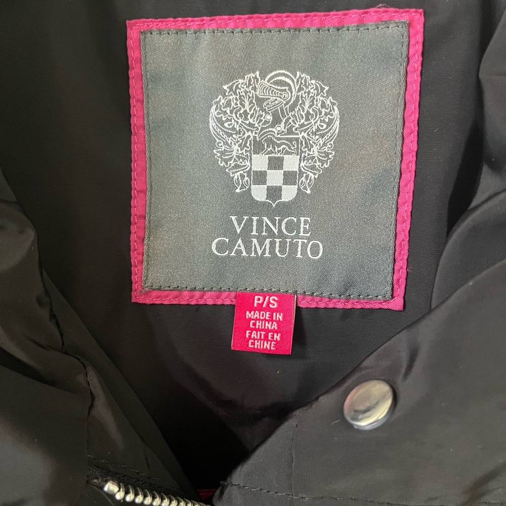 Vince Camuto Black Utility Jacket for Women - Picture 3 of 6